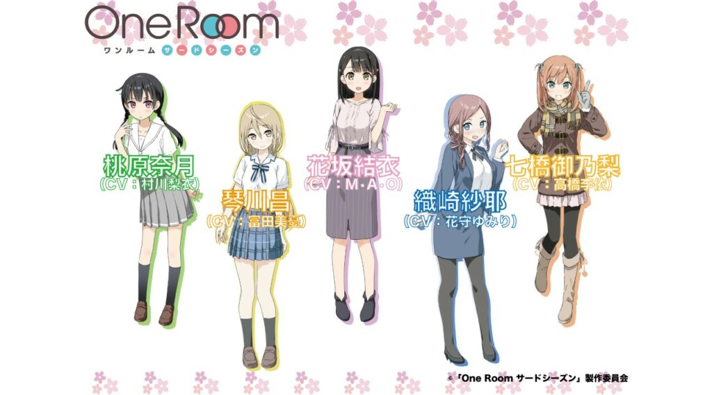 One Room 3rd Season New Cast - Anime Corner