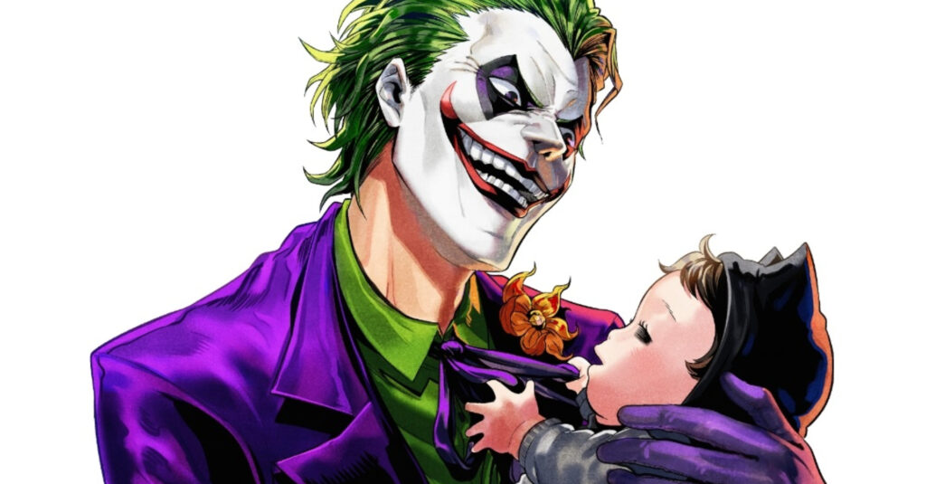 joker raise baby batman manga