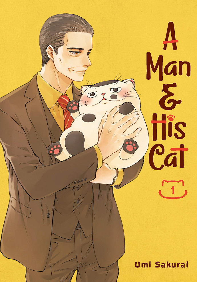  A Man and His Cat Manga Cover
