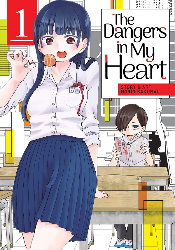The Dangers in my Heart Manga Cover