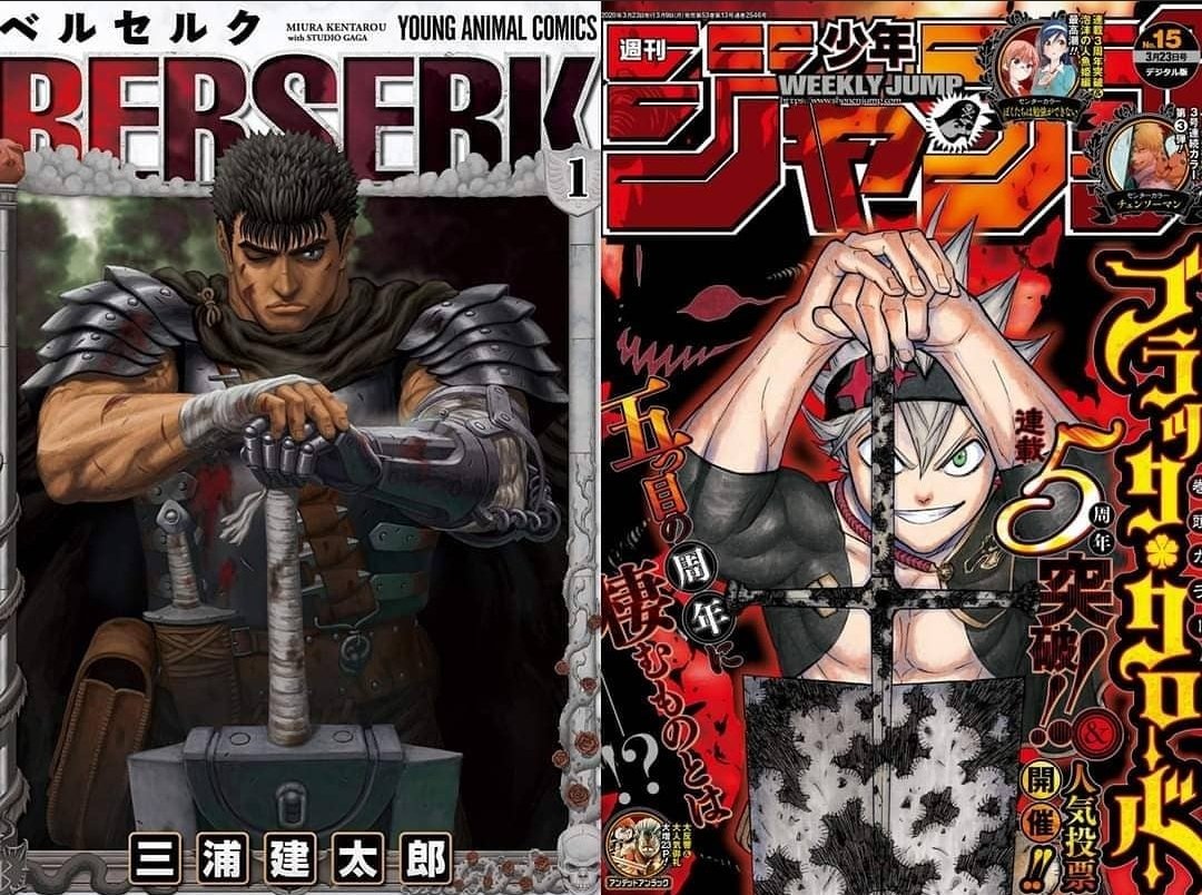 Berserk and Black Clover