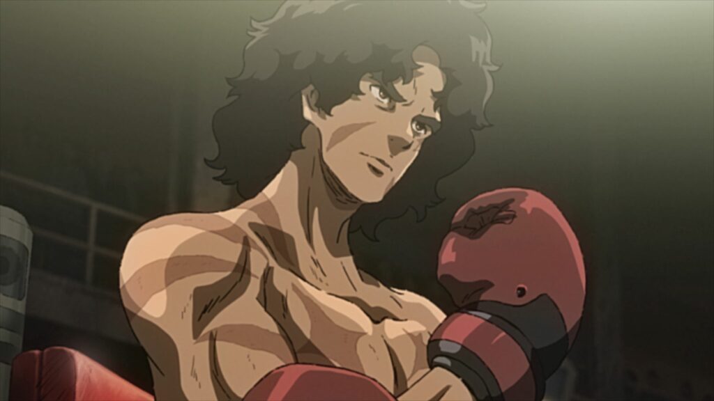 Gearless Joe returns to the underground ring in Nomad Megalo Box 2