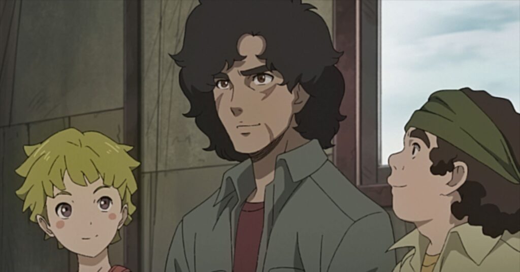 Joe and cast in Megalo Box 2