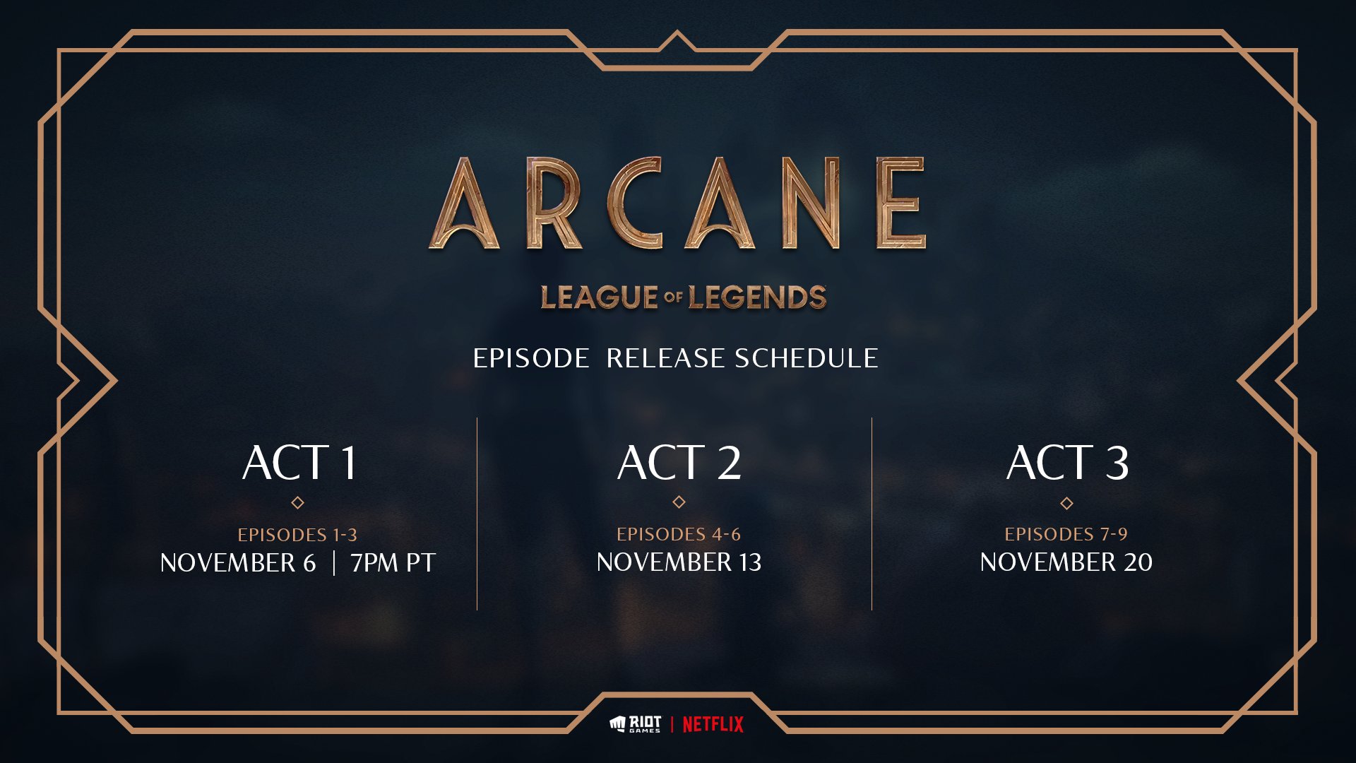 league legends arcane final release date