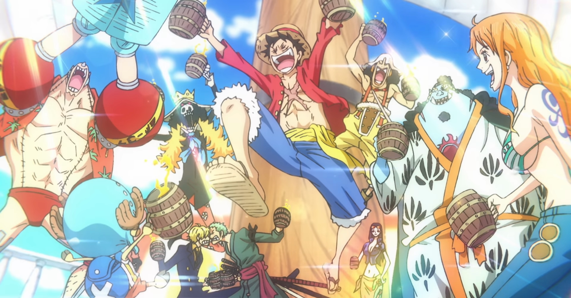 One Piece Episode 1000 Preview: The Straw Hats Get Together - Anime Corner