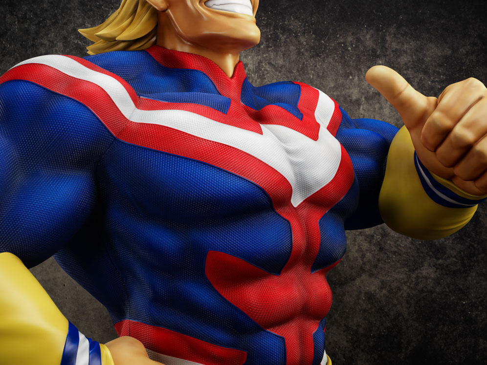 All Might Figure Life Size Bust