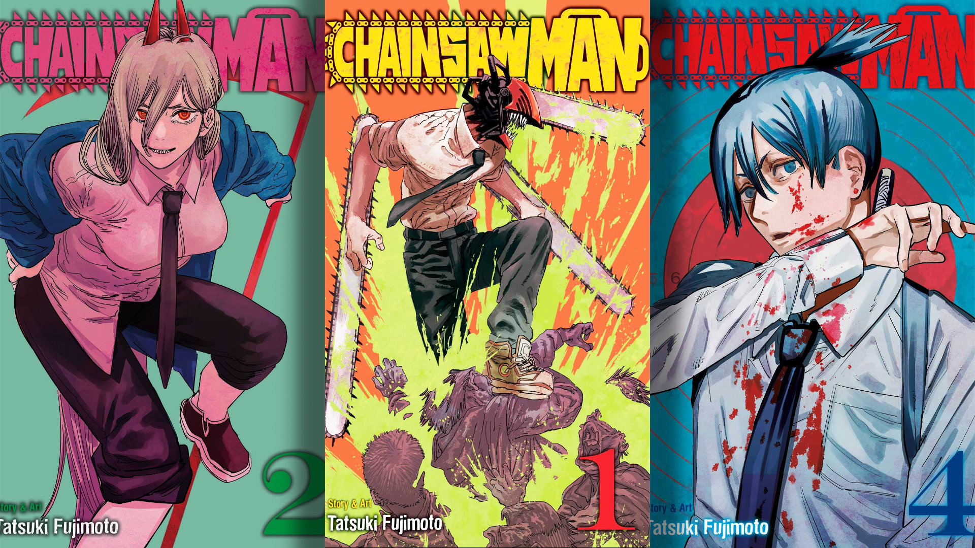 Chainsaw Man Vol.2 Manga Comic Book Shounen Jump Anime Tatsuki Fujimoto  Japan