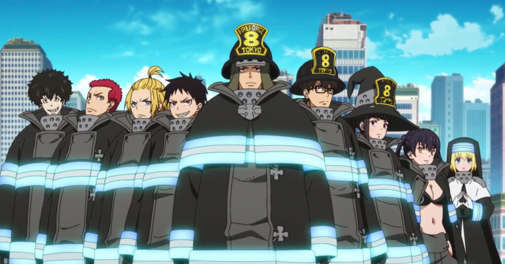 fire force anime real life