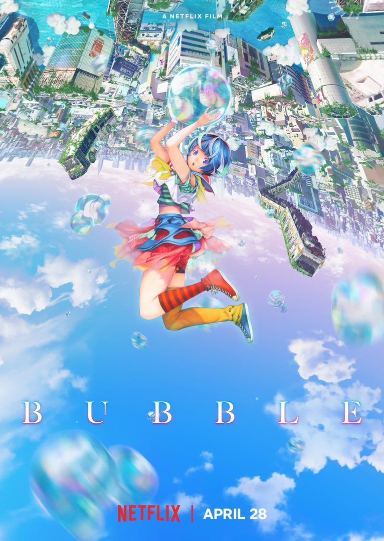 parkour anime bubble wit studio key visual
