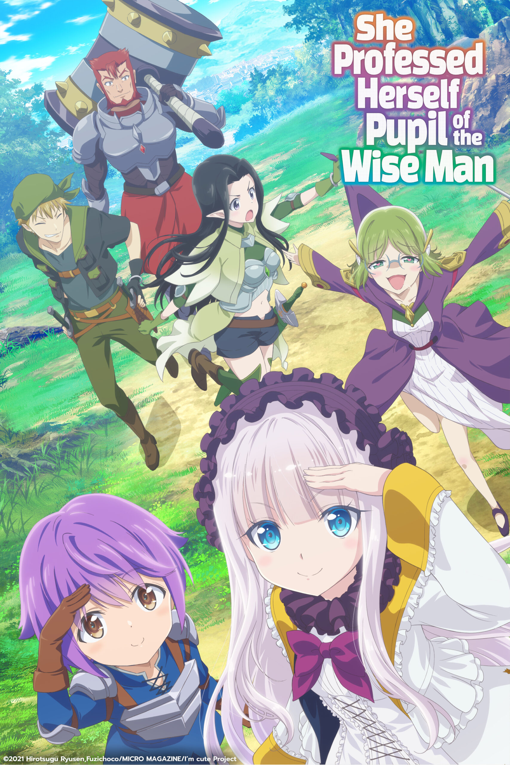 She Professed Herself Pupil of the Wise Man anime key visual