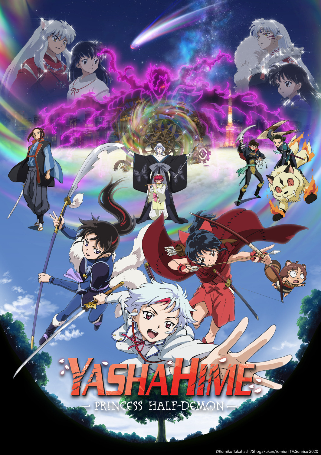 Yashahime: Princess Half-Demon–The Second Act anime key visual