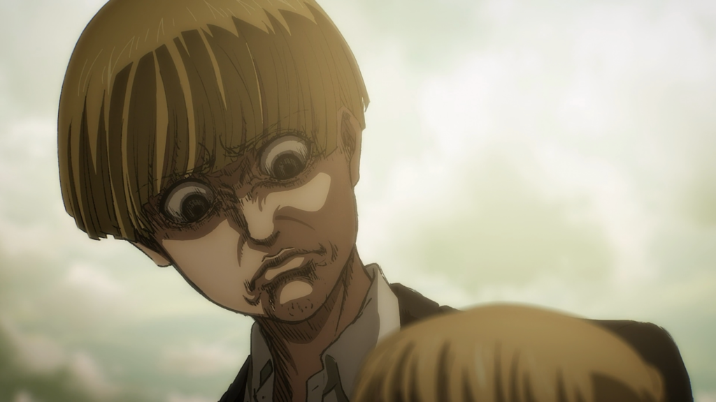 attack on titan episode 77 yelena face