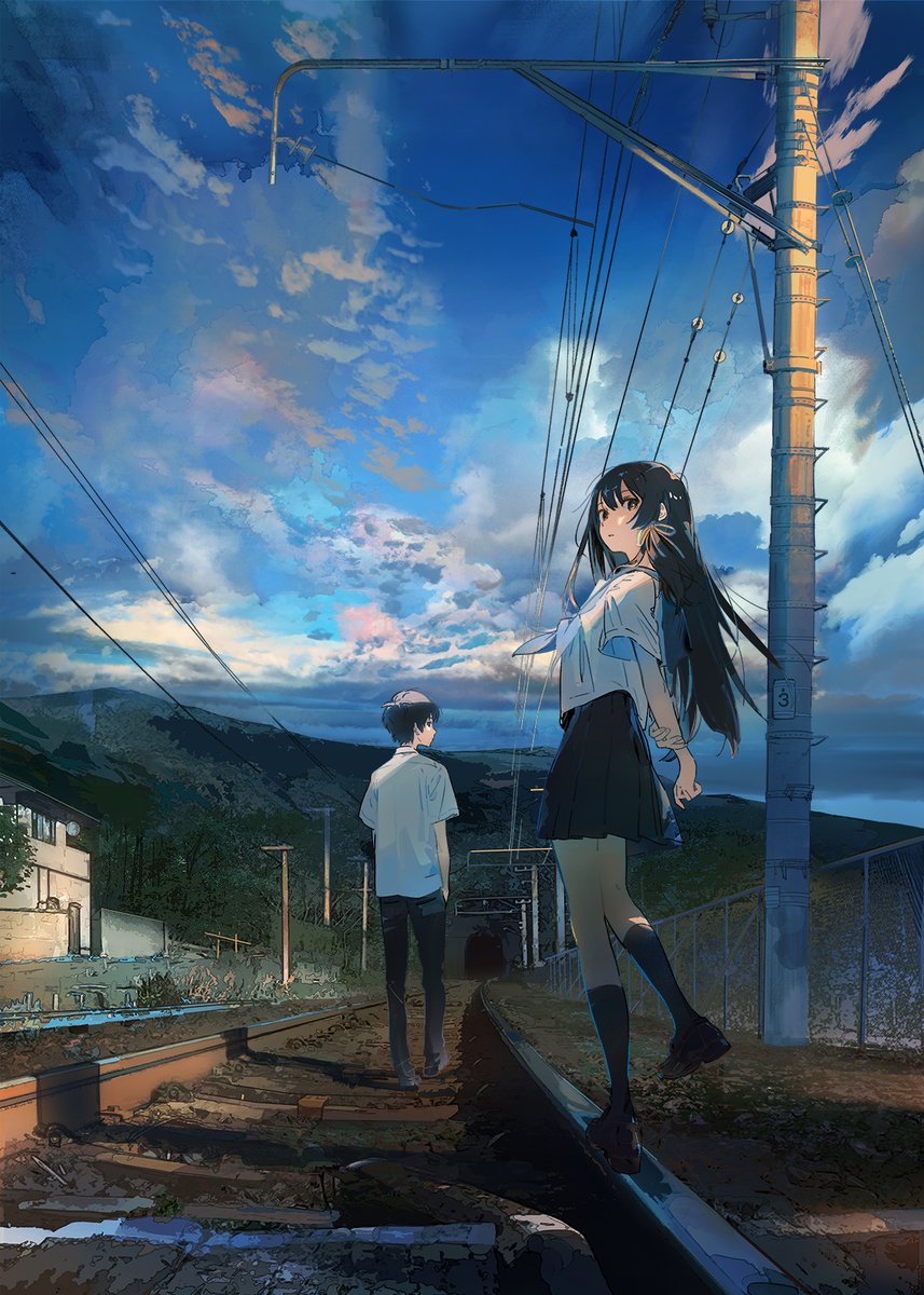 The Tunnel to Summer, the Exit of Goodbyes anime film visual