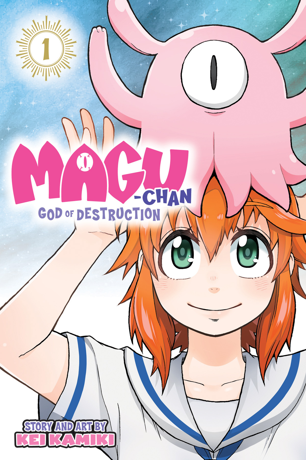 Magu-chan: God of Destruction manga volume 1 cover