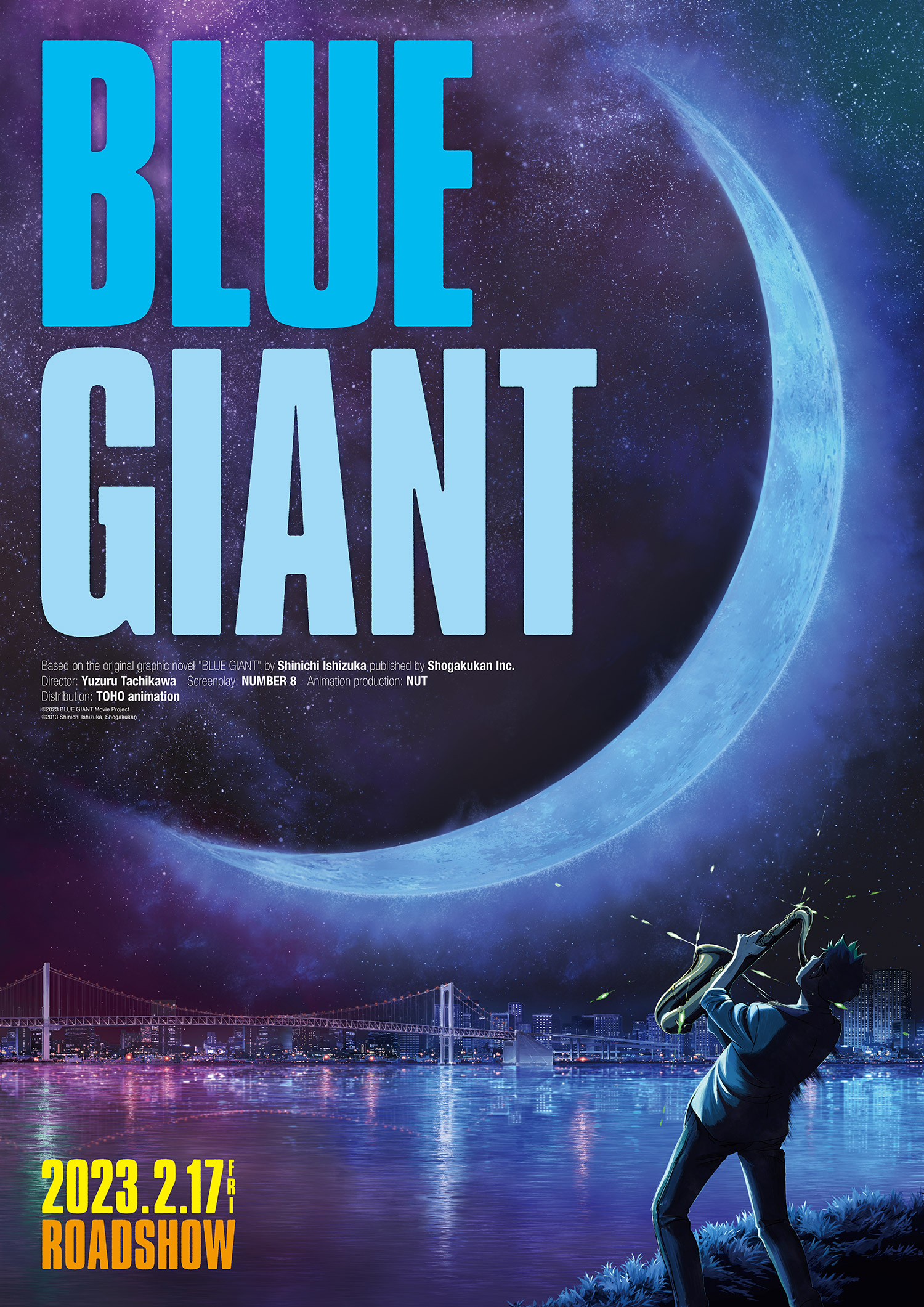 Blue Giant Anime Film Visual