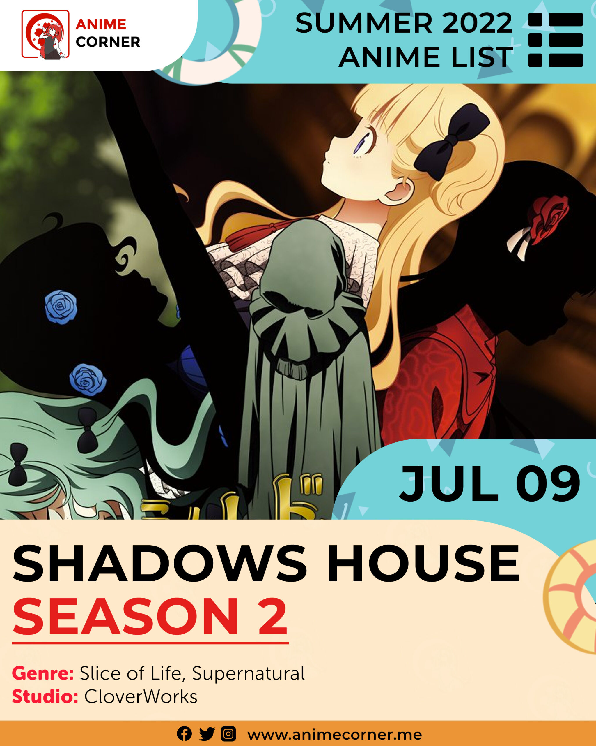 Summer 2022 Anticipated Anime - Shadows House Season 2