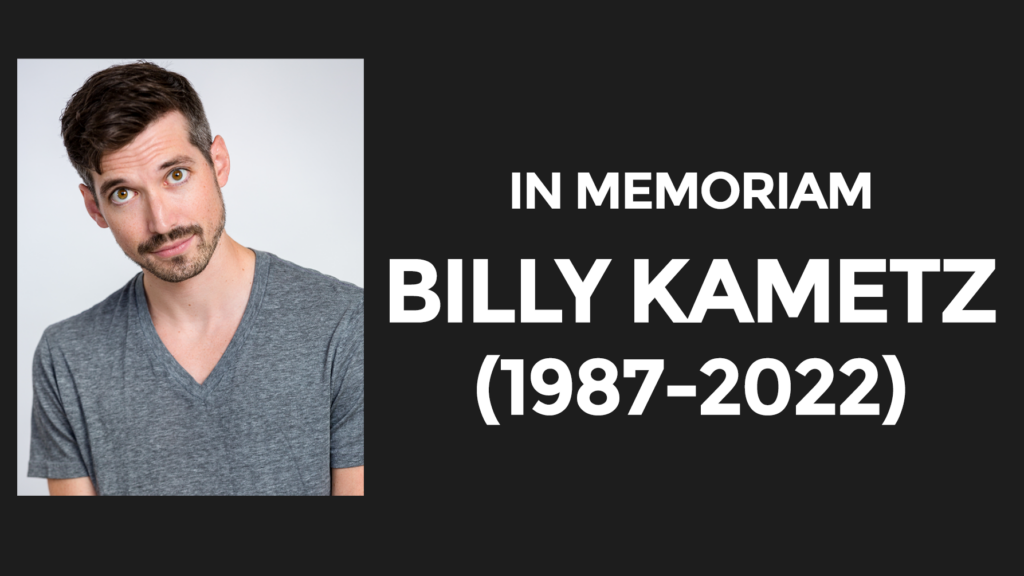 billy kametz dies