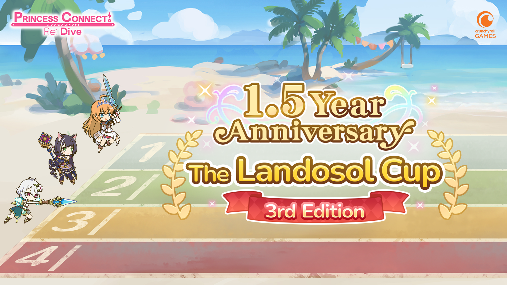 Princess Connect Re: Dive 1.5-Year Anniversary landosol cup