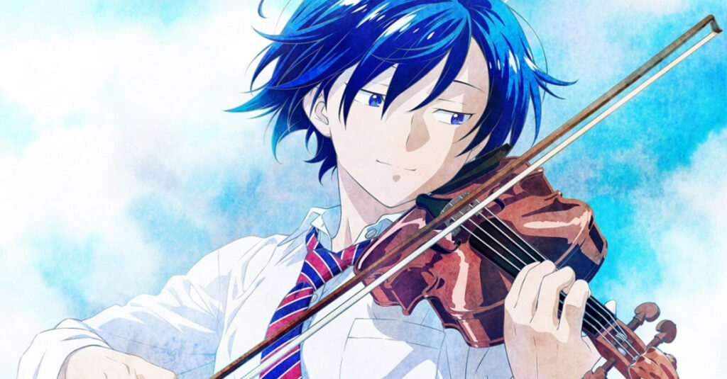 blue orchestra anime visual 2023 premiere date