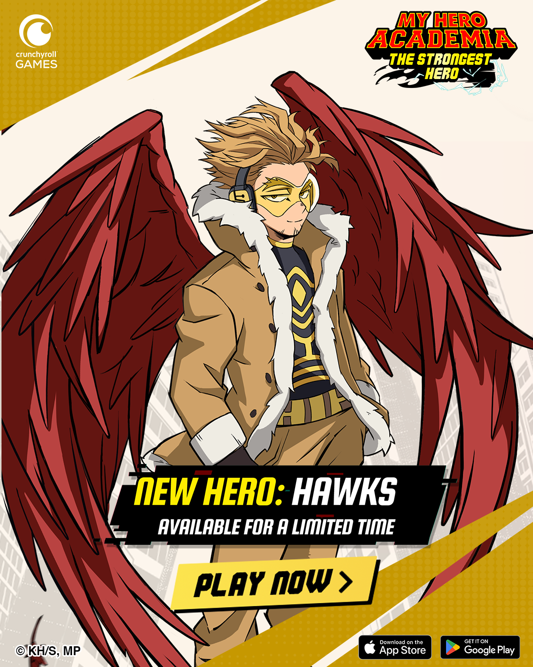 My Hero Academia: Strongest Hero Game – Hawks
