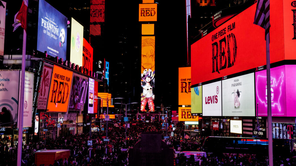 one piece red takeover new york