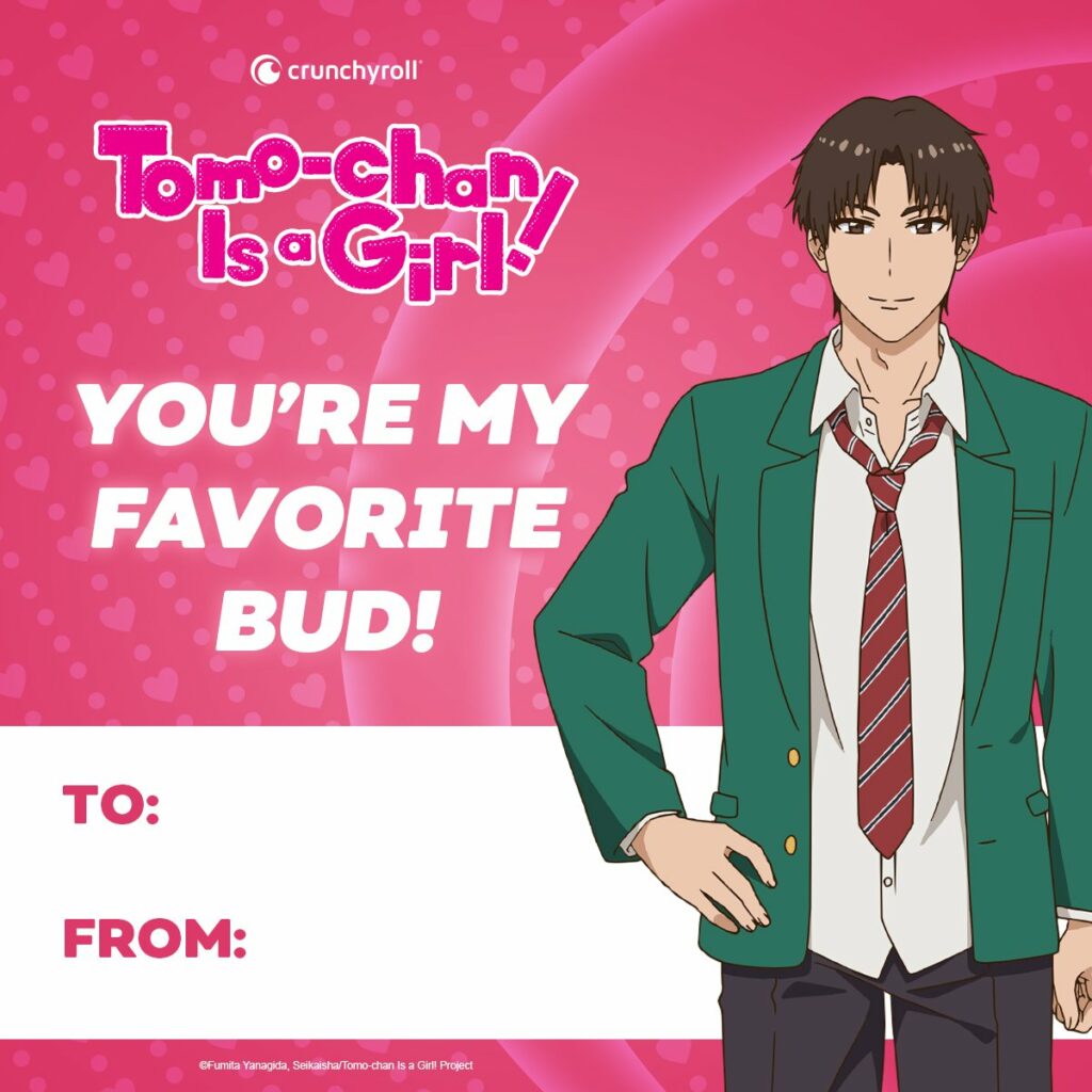 FEATURE Give the Gift of Anime with Crunchyrolls Exclusive Valentines  Day Cards  Crunchyroll News