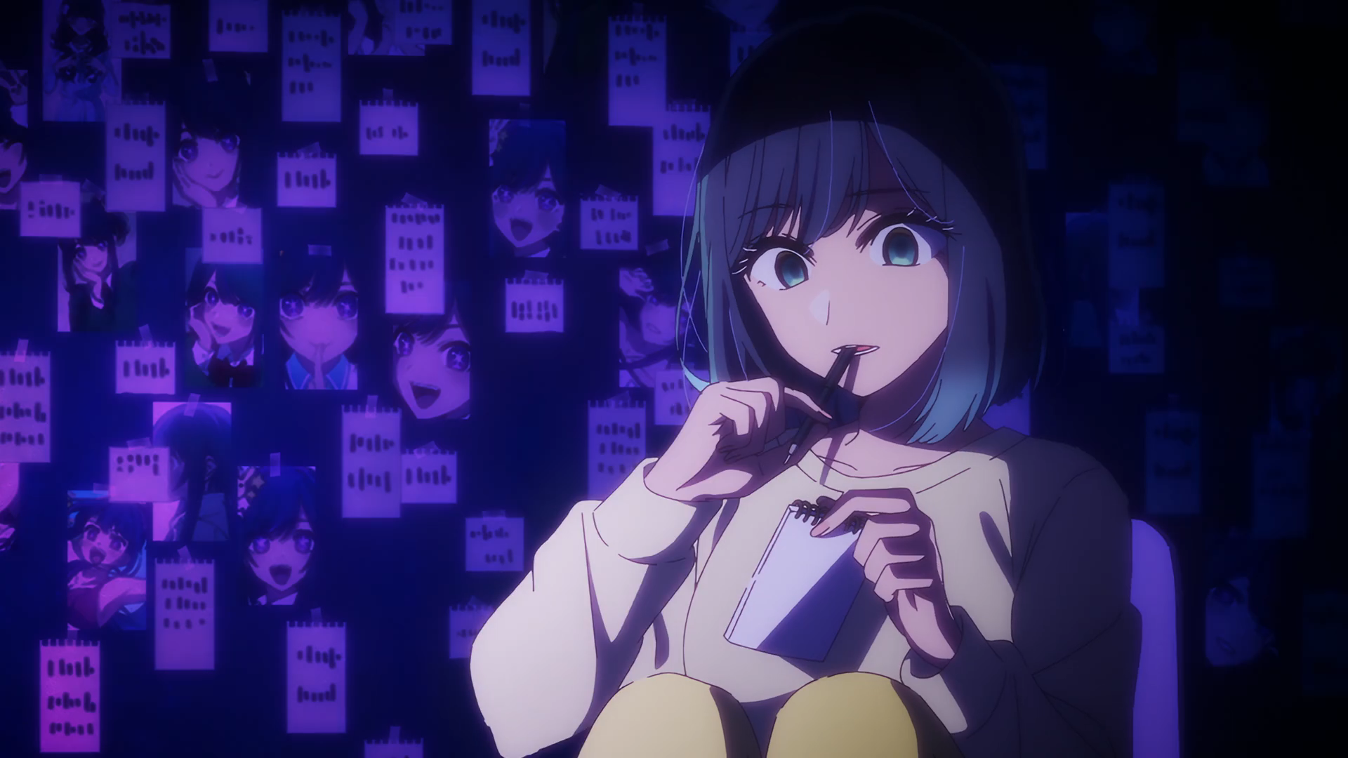 Oshi no Ko] episode 7] Aqua be like : r/Animemes