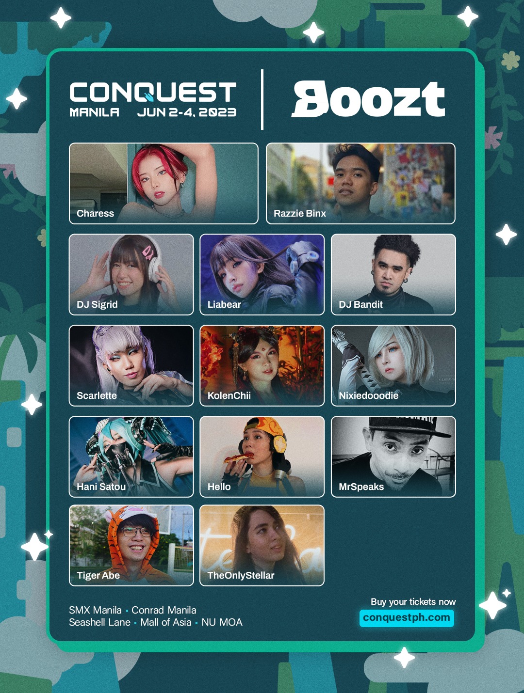 Conquest Festival 2023 Guide Booths
