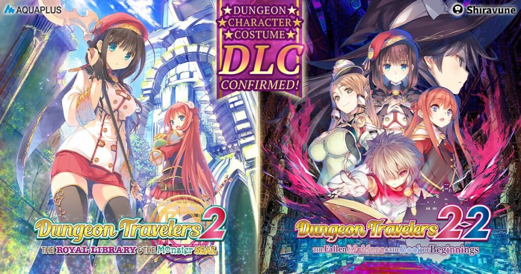 Dungeon Travelers 2 and Dungeon Travelers 2-2 Announced for June 9 on PC
