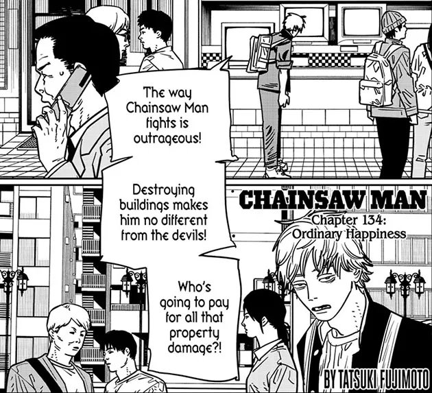 chainsaw man chapter 134 manga