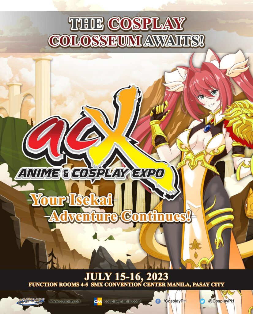 Look Forward to Another Isekai Adventure at Anime and Cosplay Expo (ACX)  2023 - Anime Corner