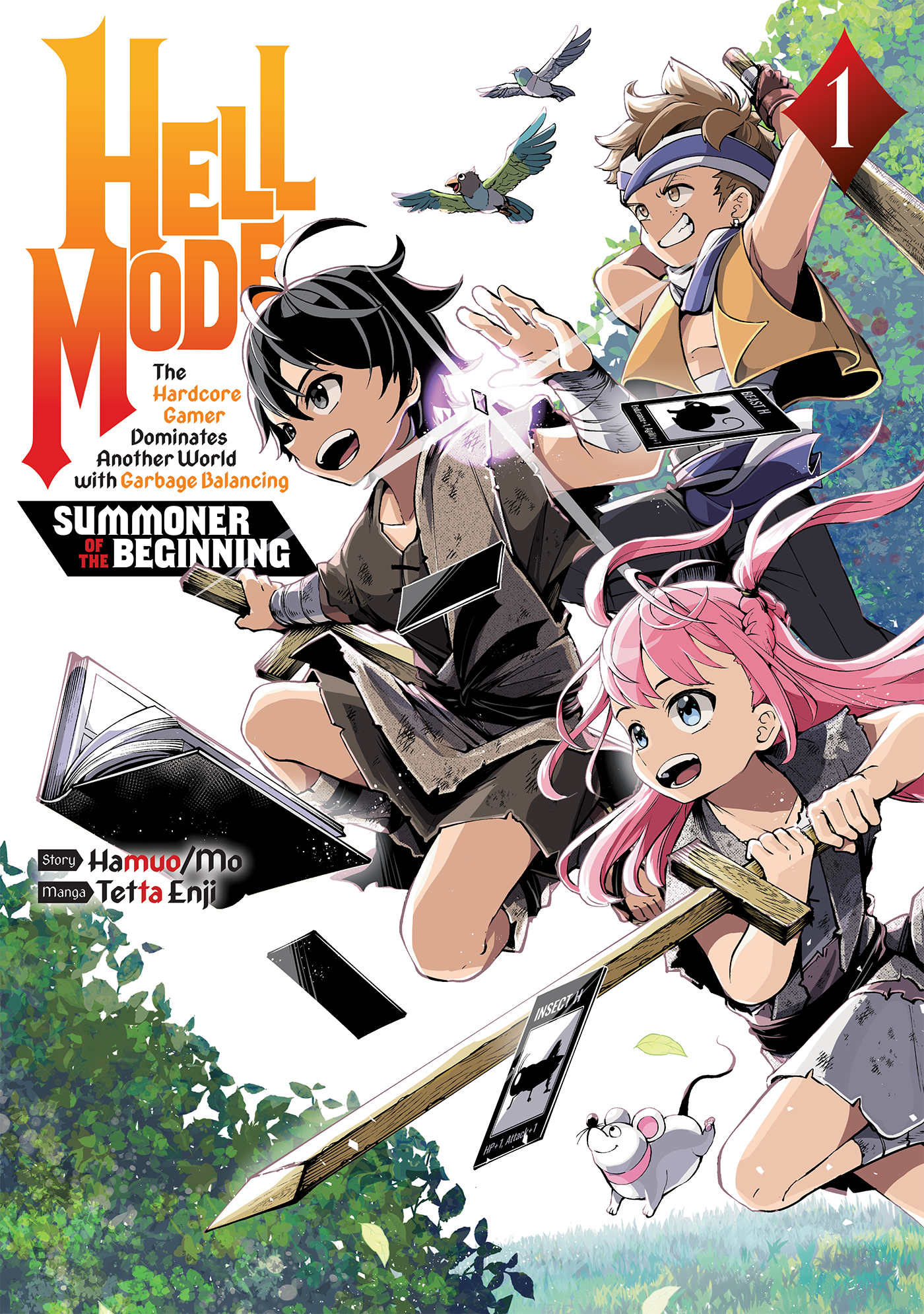Hell Mode: The Hardcore Gamer Dominates in Another World with Garbage Balancing (Manga) by Tetta Enji (Art), Hamuo (Story), Mo (Character Designs)
