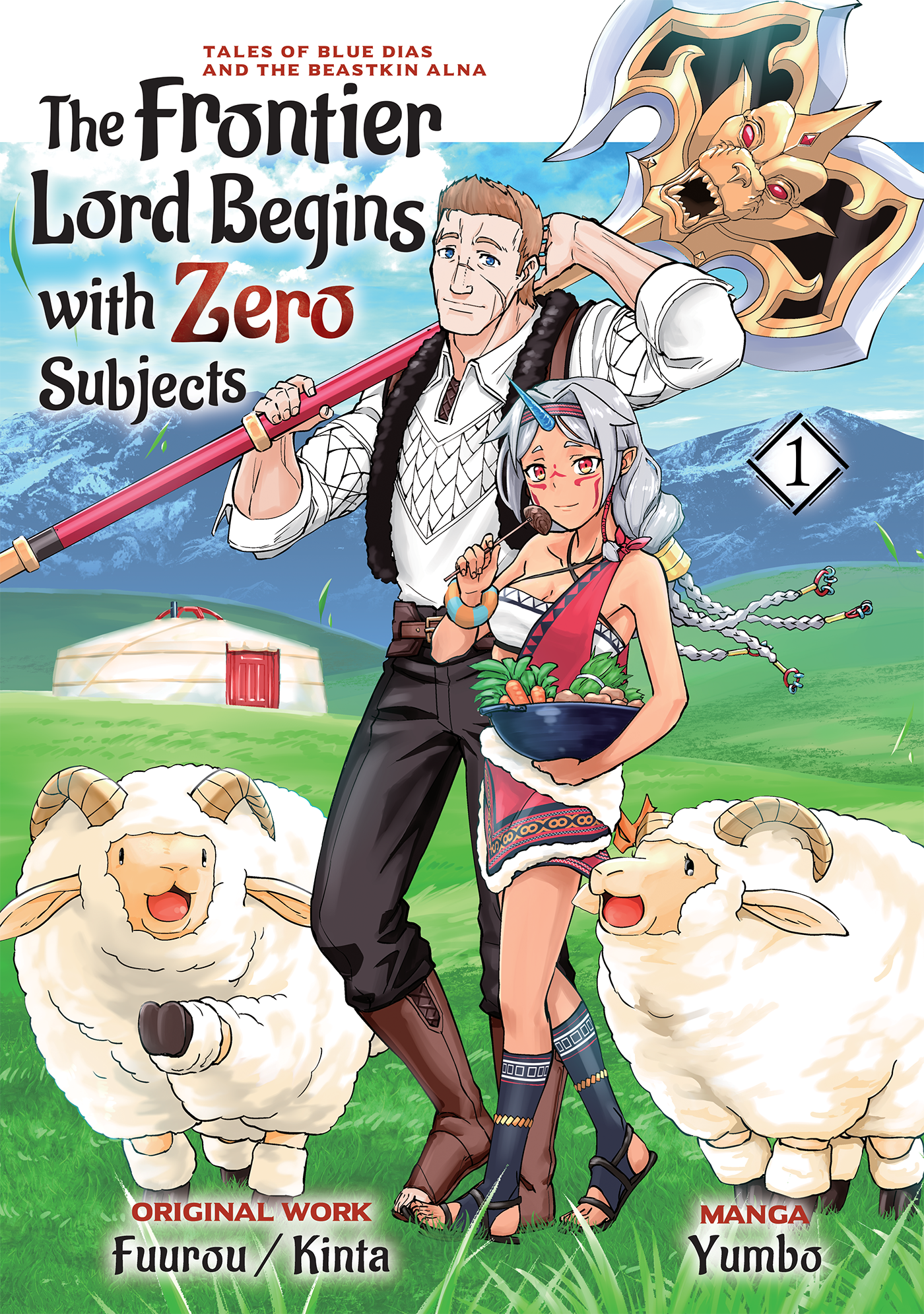 The Frontier Lord Begins with Zero Subjects: Tales of Blue Dias and the Beastkin Alna (Manga) by Yumbo (Art), Fuurou (Story), Kinta (Character Designs)