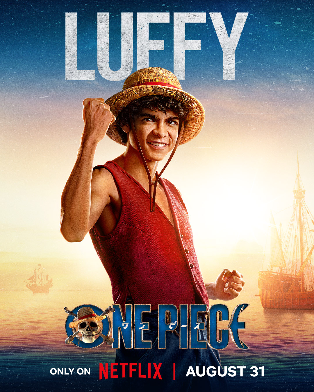 one piece live-action posters luffy