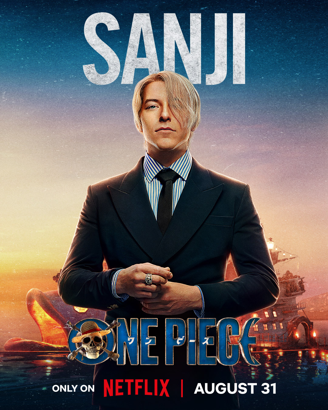 one piece live-action individual posters sanji