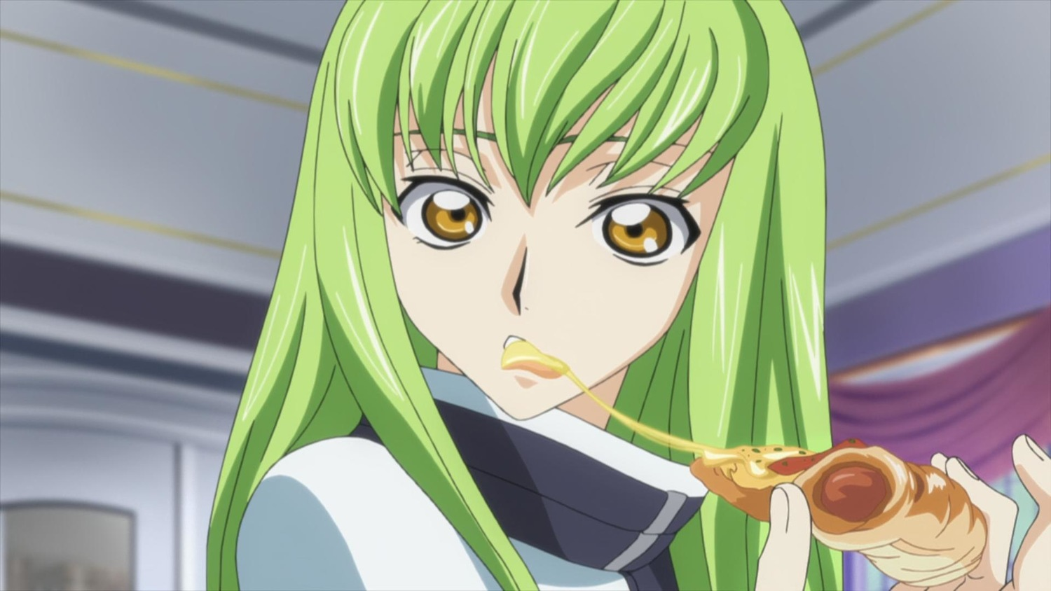 Anime Romance - Pizza time 🍕 Anime/Manga = Code Geass
