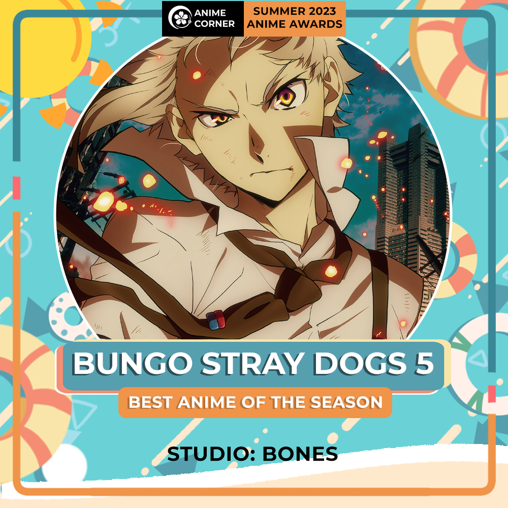 temporada de premios de anime verano 2023 bungo stray dogs 5