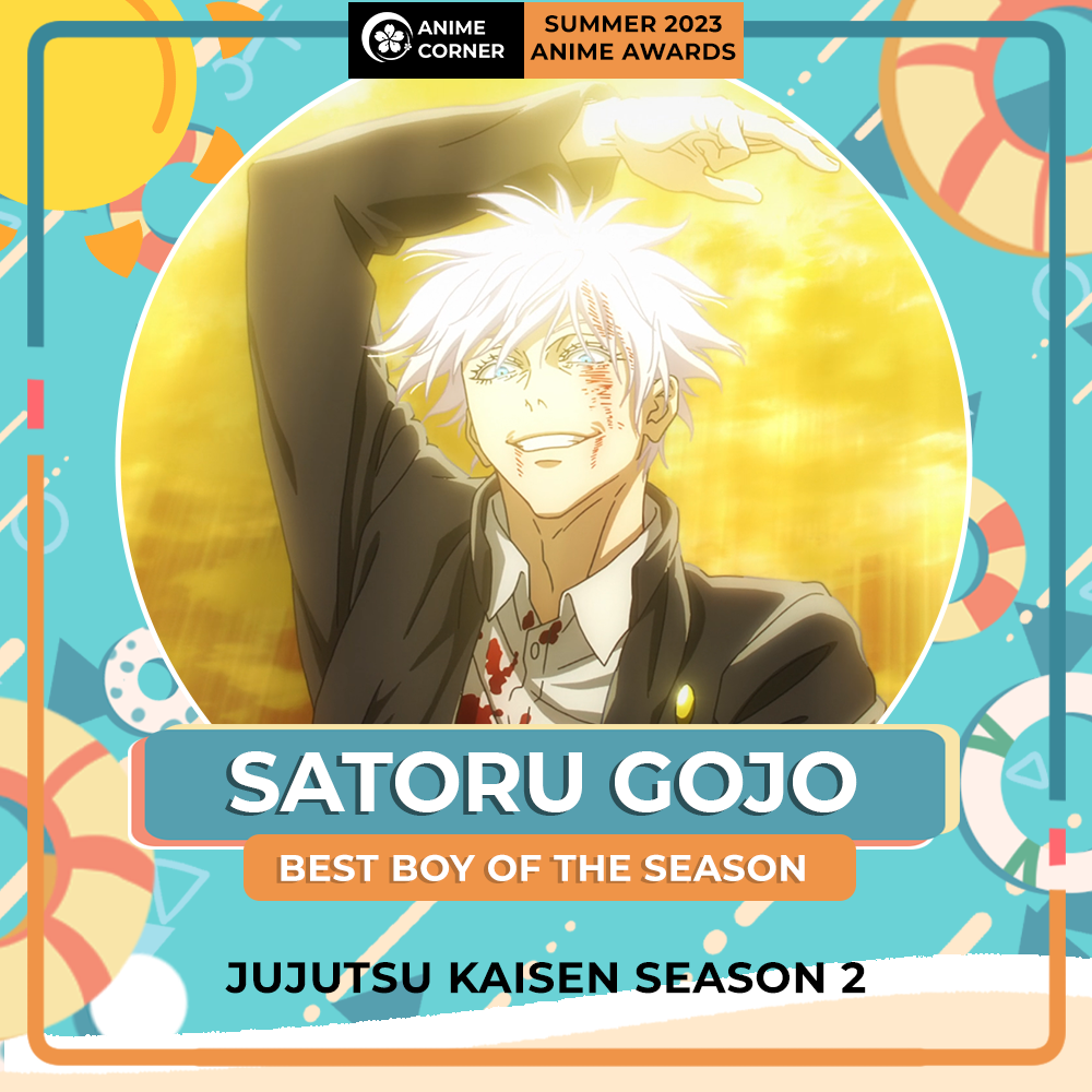 premios anime verano 2023 mejor chico satoru gojo