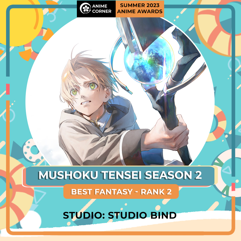 summer 2023 anime best fantasy mushoku tensei season 2