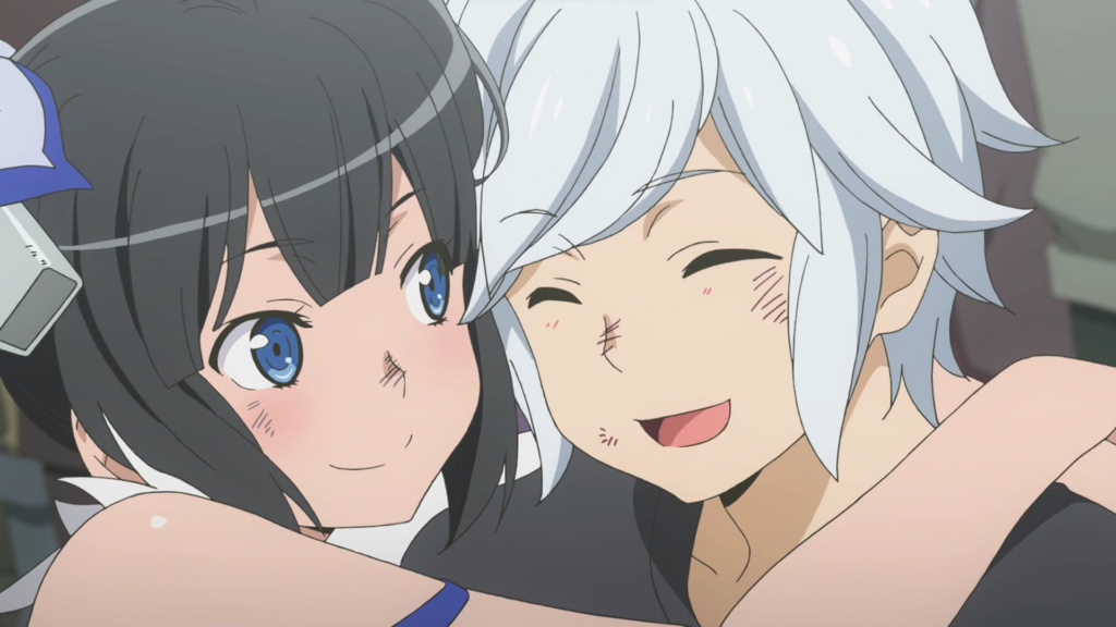 featured image of bell and hestia from Is It Wrong to Try to Pick Up Girls in a Dungeon