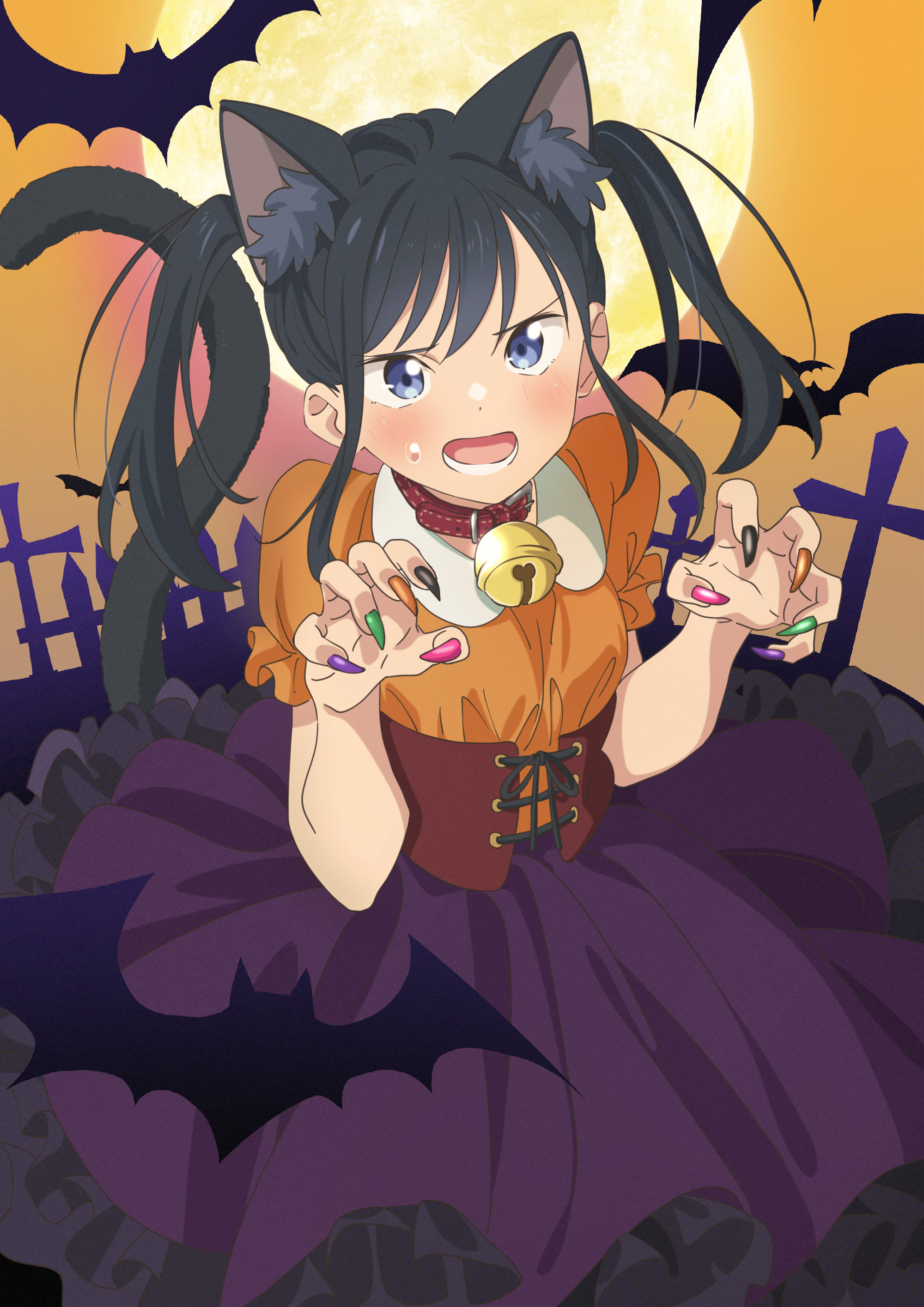 insert image of Giji Harem halloween anime 2023 visual