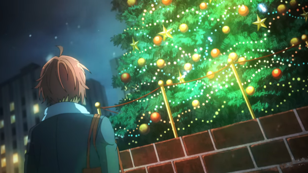 christmas moment in anime