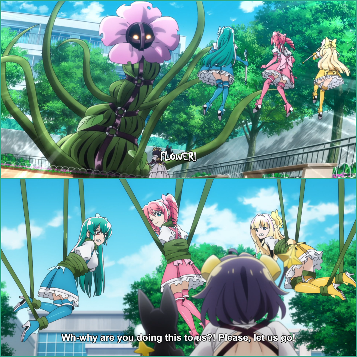 Gushing Over Magical Girls just gave the phrase "flower power" a whole new meaning.