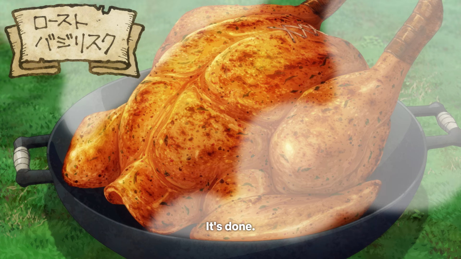 Delicious In Dungeon's second episode really knows how to make people hungry with their depictions of roasted basilisk. 