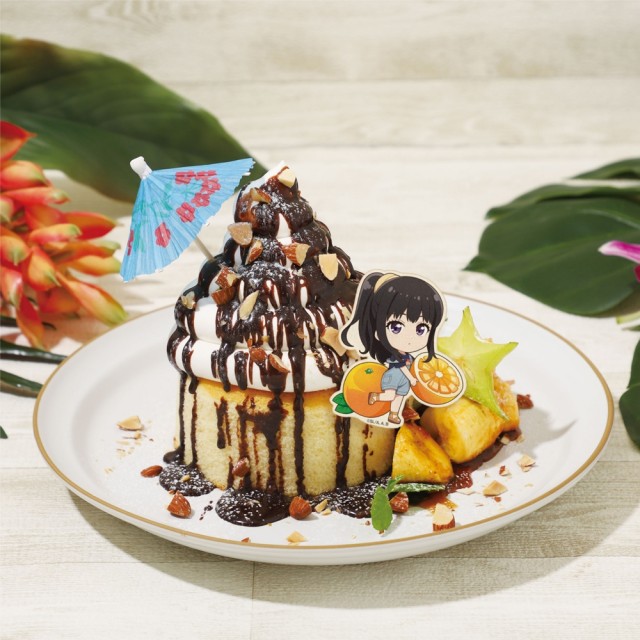 Lycoris Recoil Hawaiian Cafe and Diner Takina's Hawaiian Chocolate Parfait