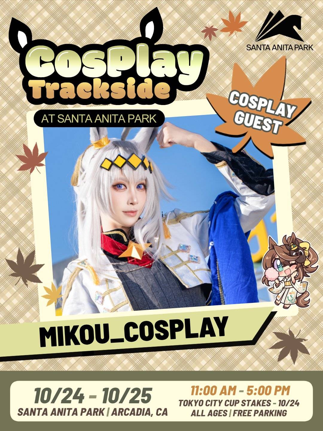 Cosplay Trackside Returns to Santa Anita Park on October 24 & 25 image 14